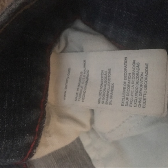 🌸Tommy Hilfiger Hope Crop Capri Size 16  A-43 - Picture 4 of 5